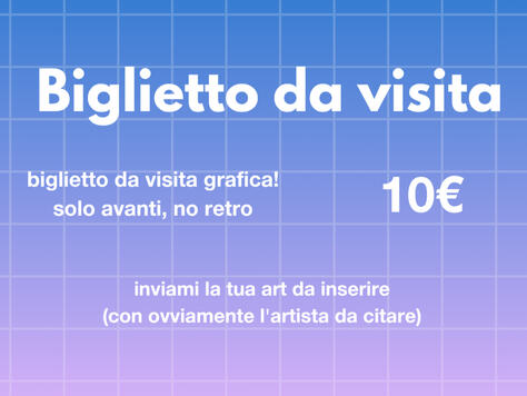Biglietto da visita